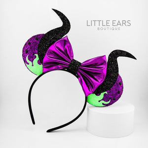 Mistress of All Evil Glitter Ears by Little Ears Boutique, travel planning service detail photo 4