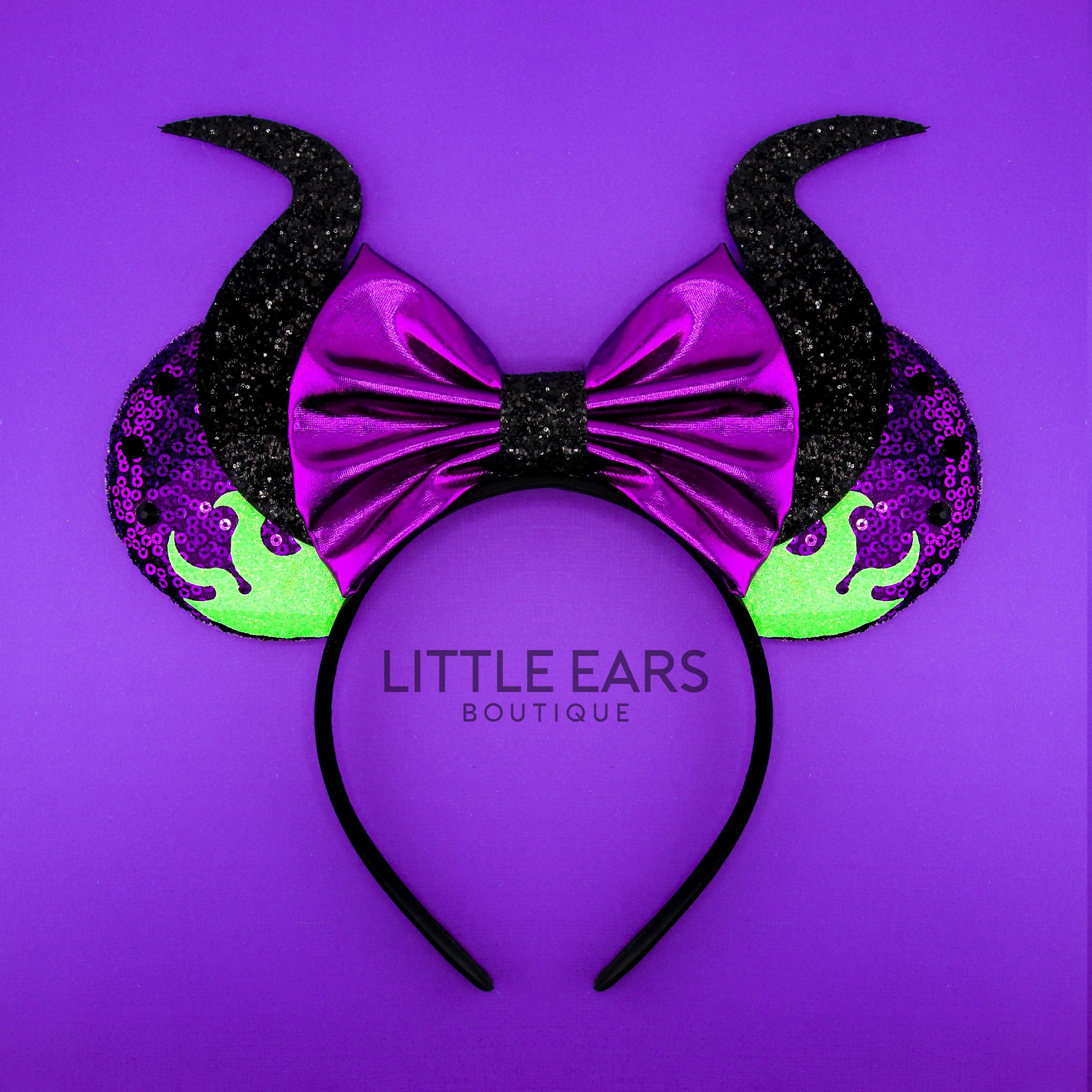 Mistress of All Evil Glitter Ears by Little Ears Boutique, travel planning service main product photo