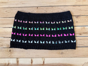 Flutterby Hand-Knit Cowl