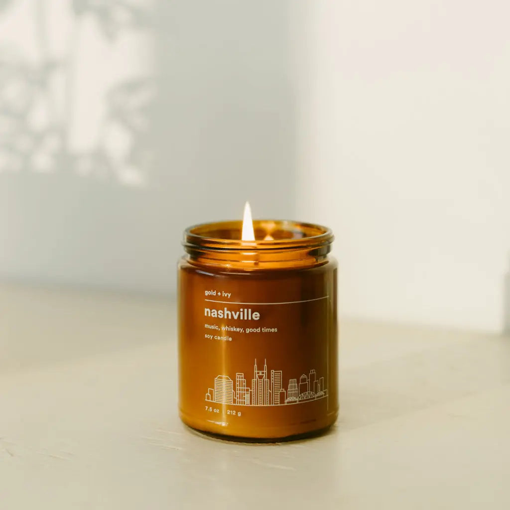 Nashville by gold + ivy, scented candle main product photo
