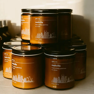 Nashville by gold + ivy, scented candle detail photo 2