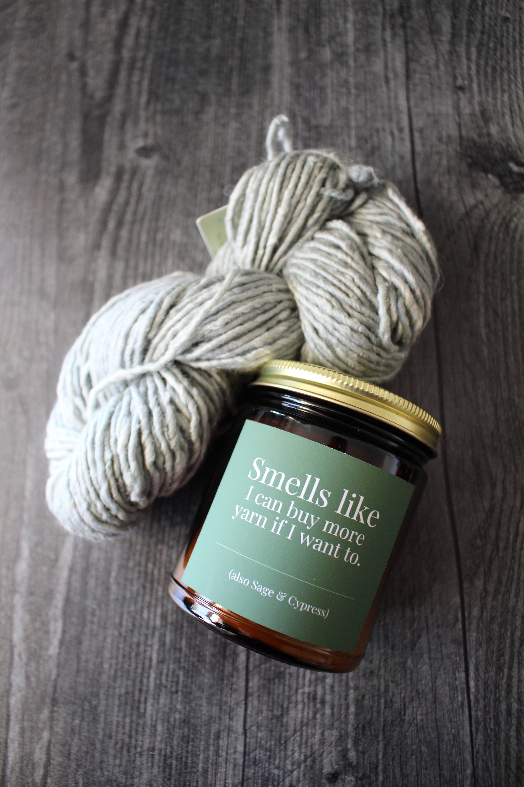 Hand-poured Coconut Soy Wax Candles For Knitters