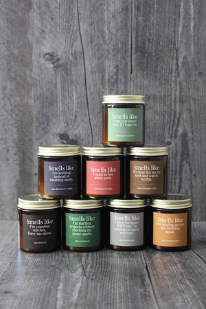 Hand-poured Coconut Soy Wax Candles For Knitters