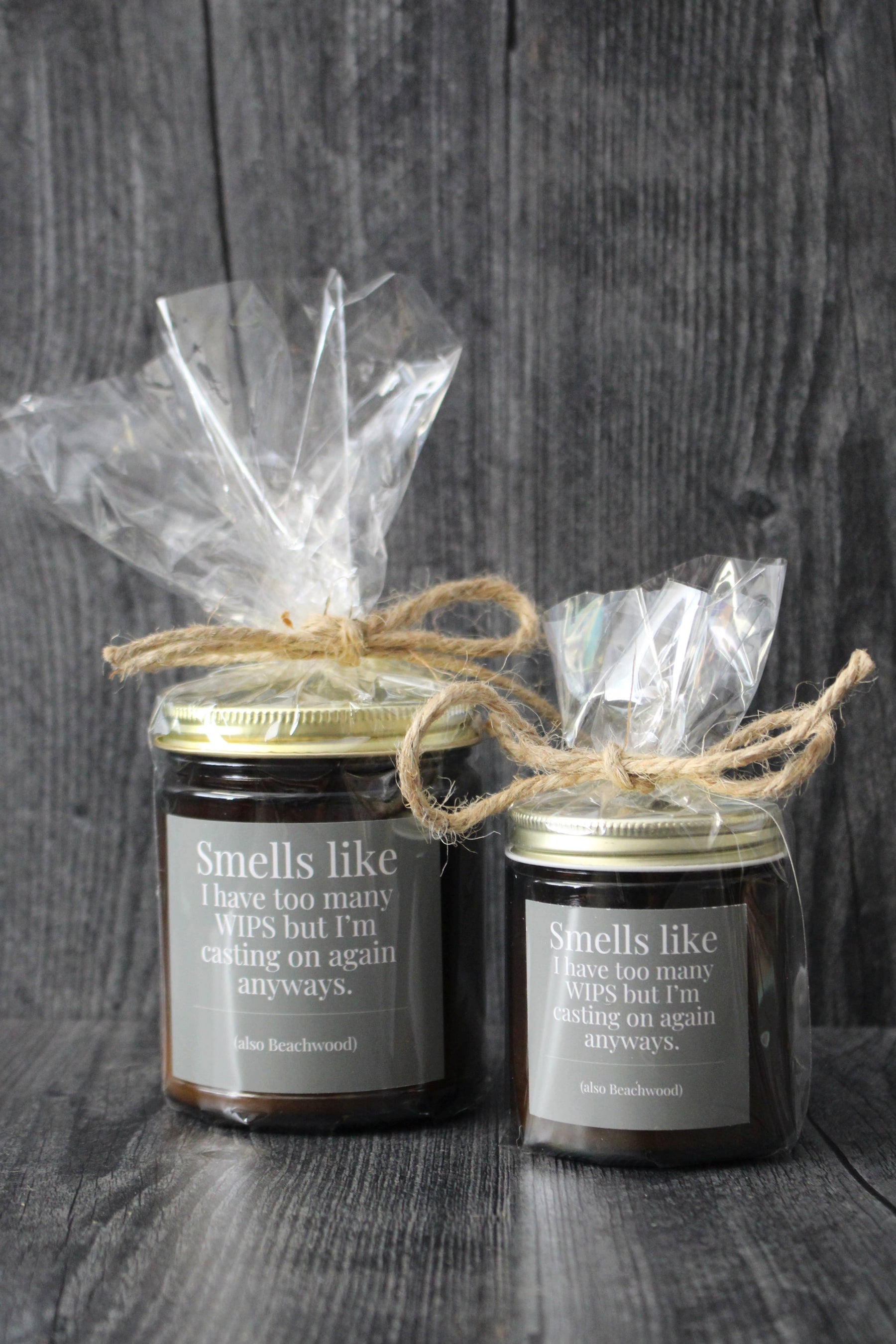 Hand-poured Coconut Soy Wax Candles For Knitters