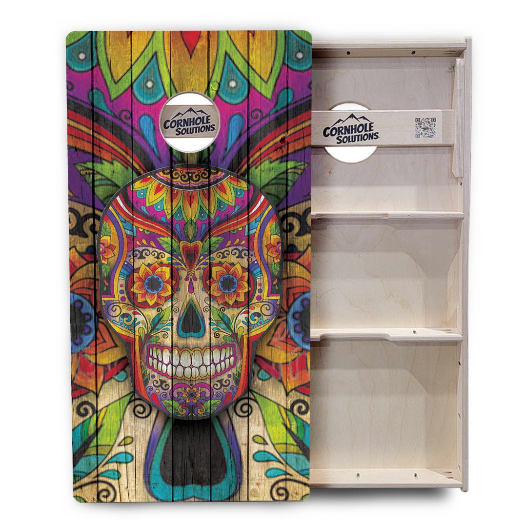 Sugar Skull Cornhole Boards – Tournament Series