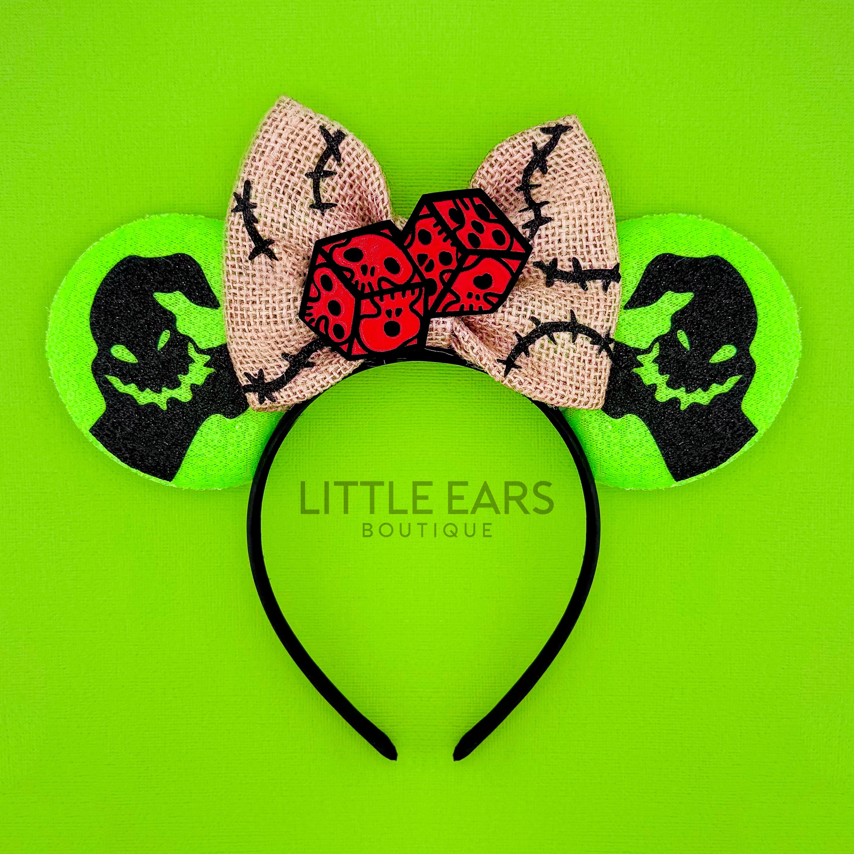 Ghoulish Glow Ears by Little Ears Boutique, travel planning service main product photo