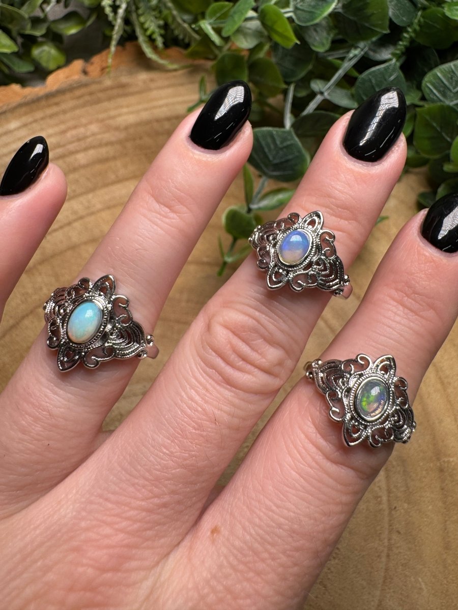 Opal Ring Adjustable