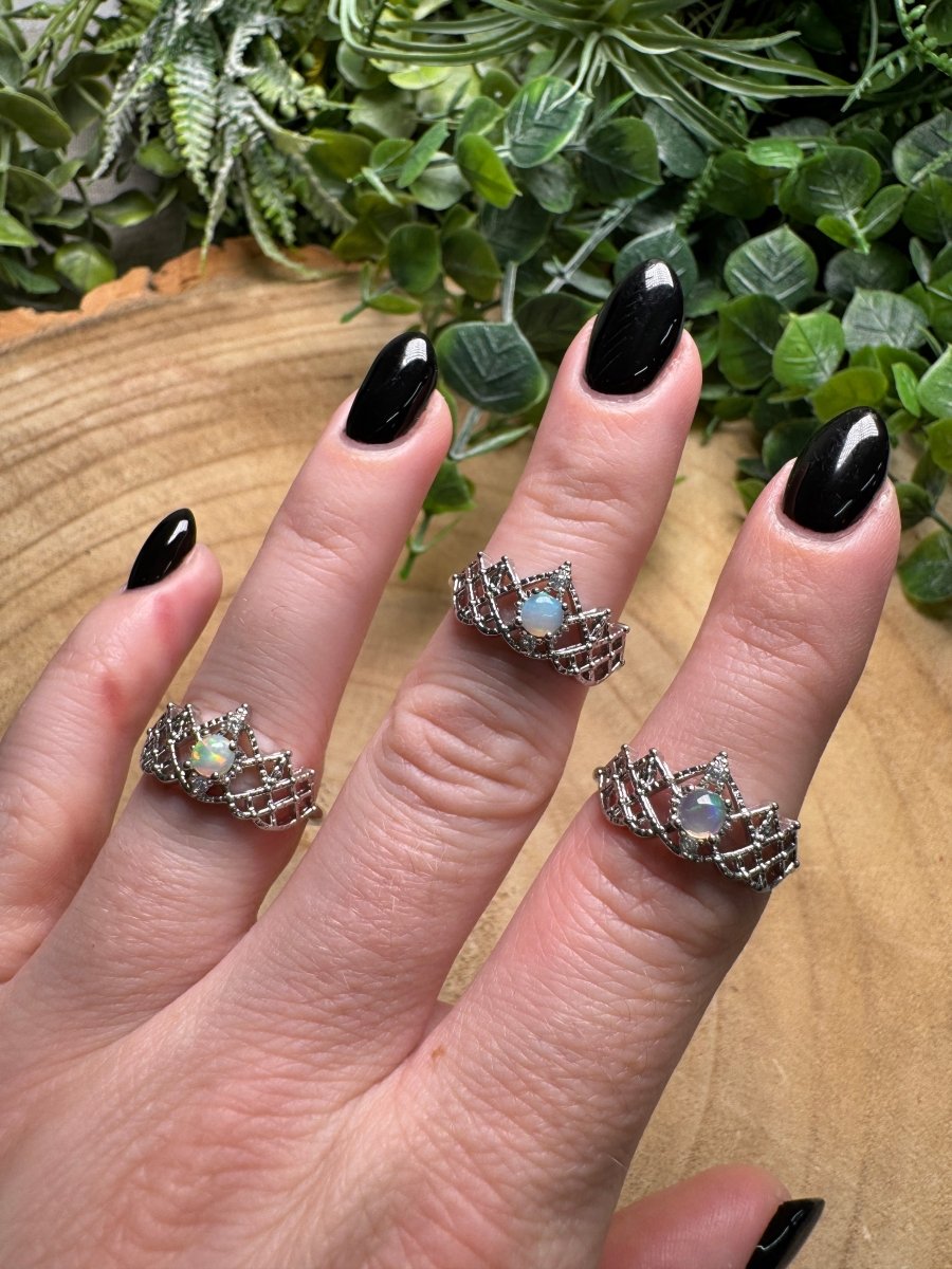 Opal Ring Adjustable