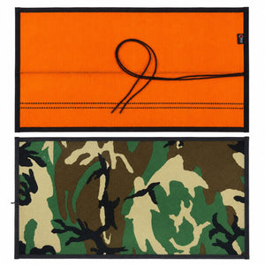 Drop Zone Mat - Premium - Firehose Edition by Recycled Firefighter, handmade leather goods detail photo 41