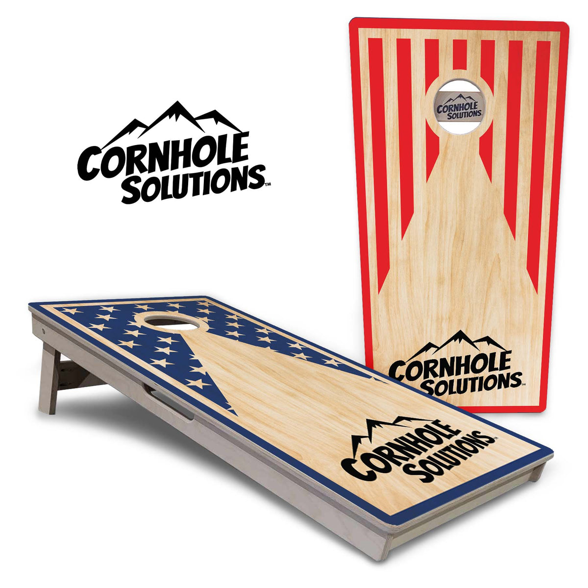 Stars & Stripes Cornhole Boards – Tournament Series