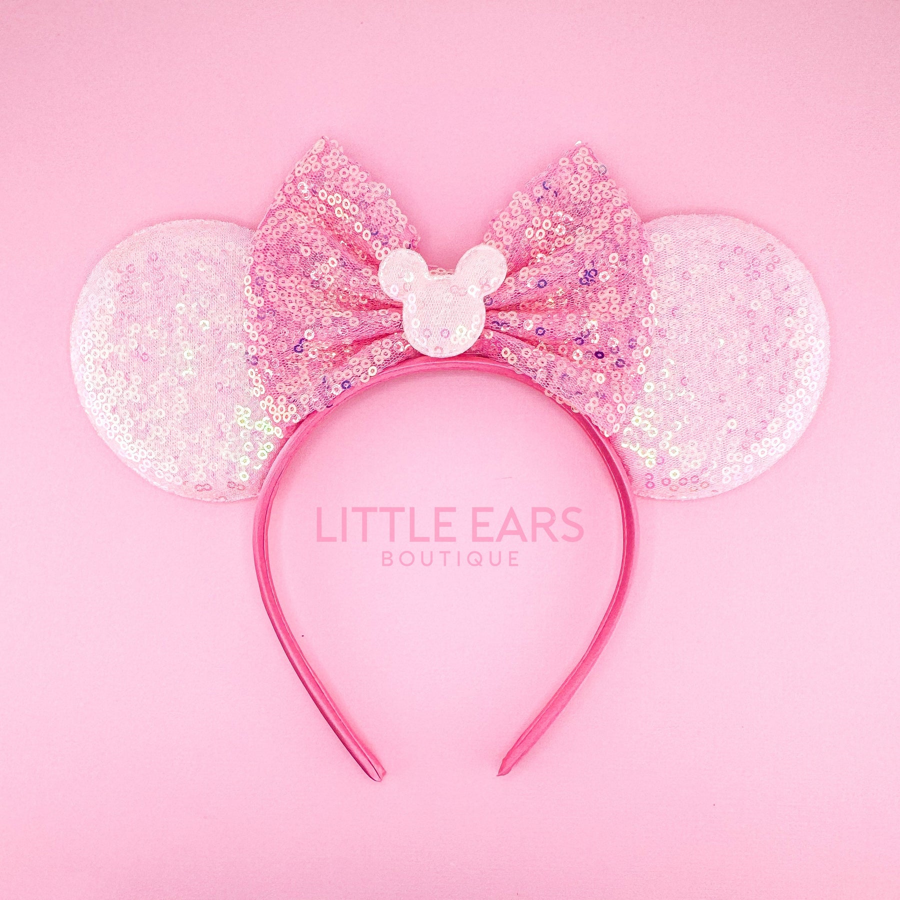 Pastel Pink Iridescent Ears by Little Ears Boutique, scented candle main product photo