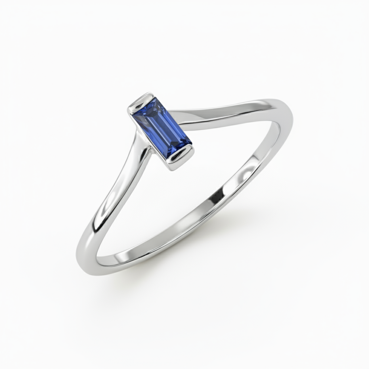 Noelle Ring - Blue Sapphire by Ke Bella, additional product image 2