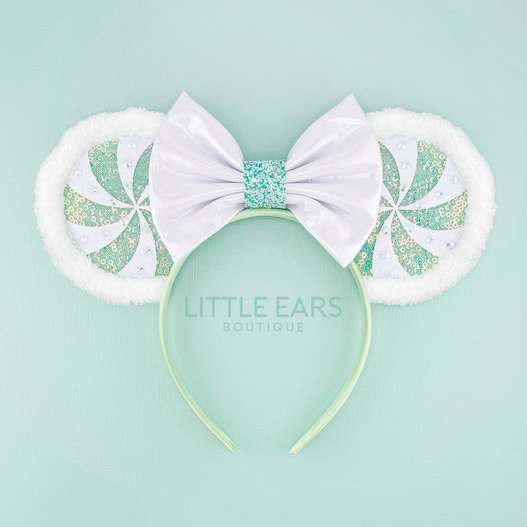 Pink Candycane Ears by Little Ears Boutique, Southern food gift detail photo 4