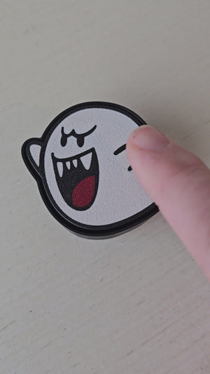 The Tween Space Retro Ghost Fidget Clicker — Single Clicker | 3D Printed