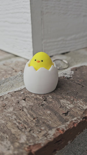 Chick Clicker Keychain – Fidget Toy in Egg