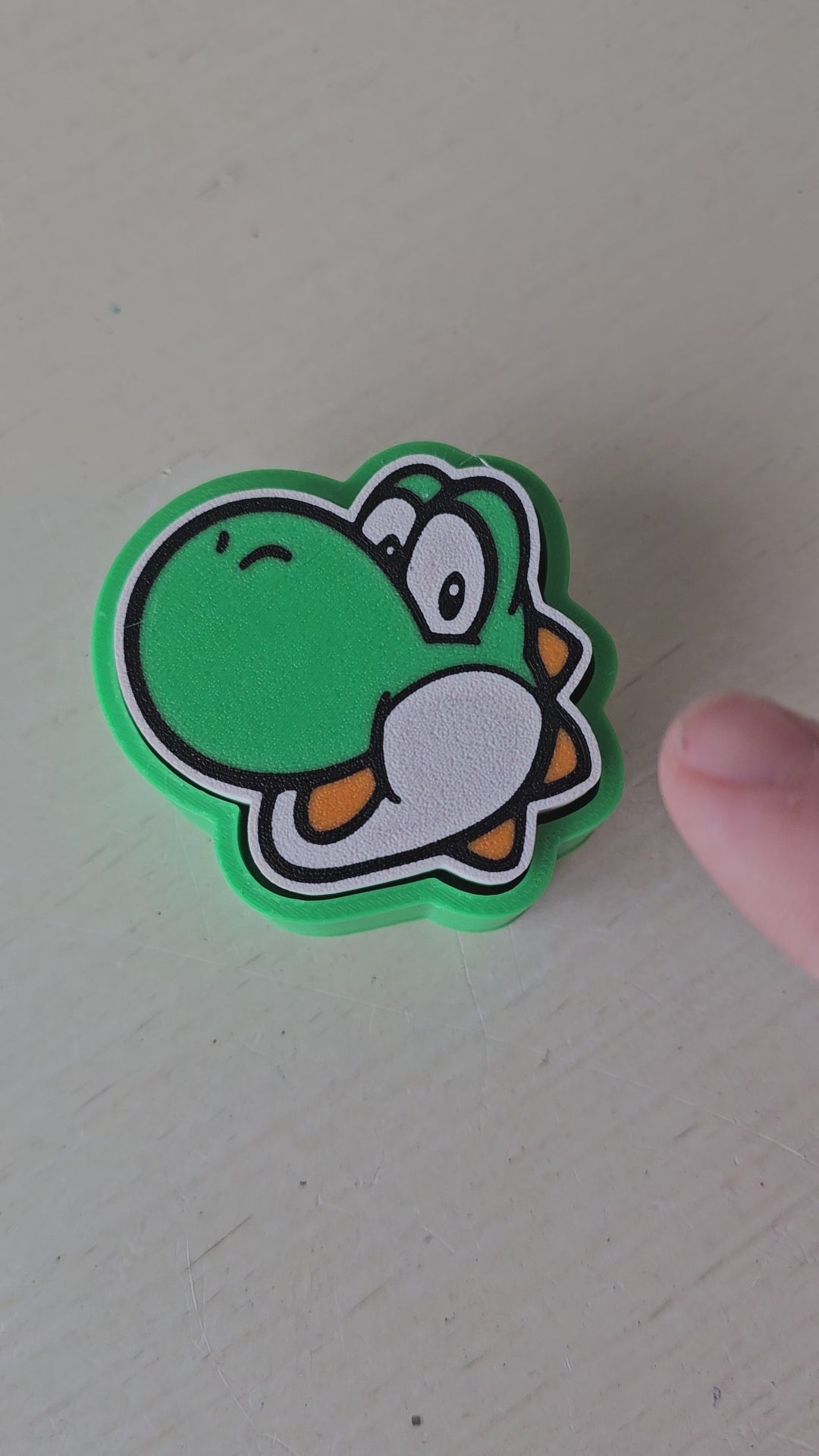 The Tween Space Retro Dino Fidget Clicker — Single Clicker | 3D Printed