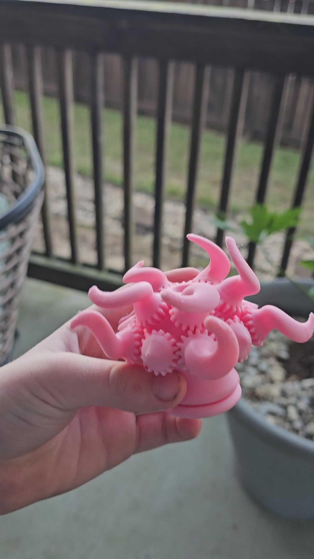 OctoSpin Gear Fidget Spinner – 8-Gear Rotating Mechanism | ADHD Focus Sensory Toy by The Tween Space, 3D printed gift detail photo 3