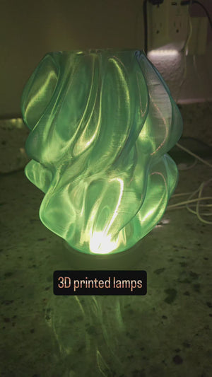 3D Printed Color Changing LED Lamp