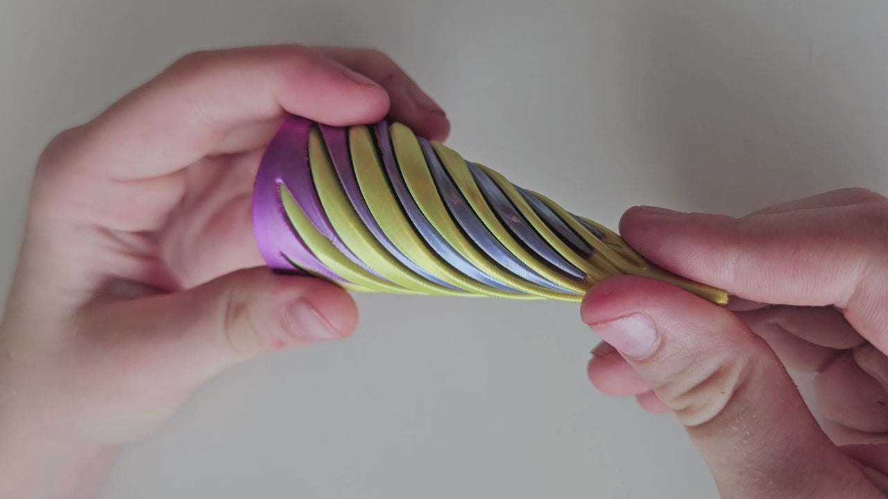 Swirl Cone Fidget Toy – Twisting Spiral Desk Fidget | Sensory Focus Tool for ADHD