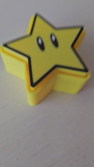 The Tween Space Retro Star Fidget Clicker — Single Clicker | 3D Printed
