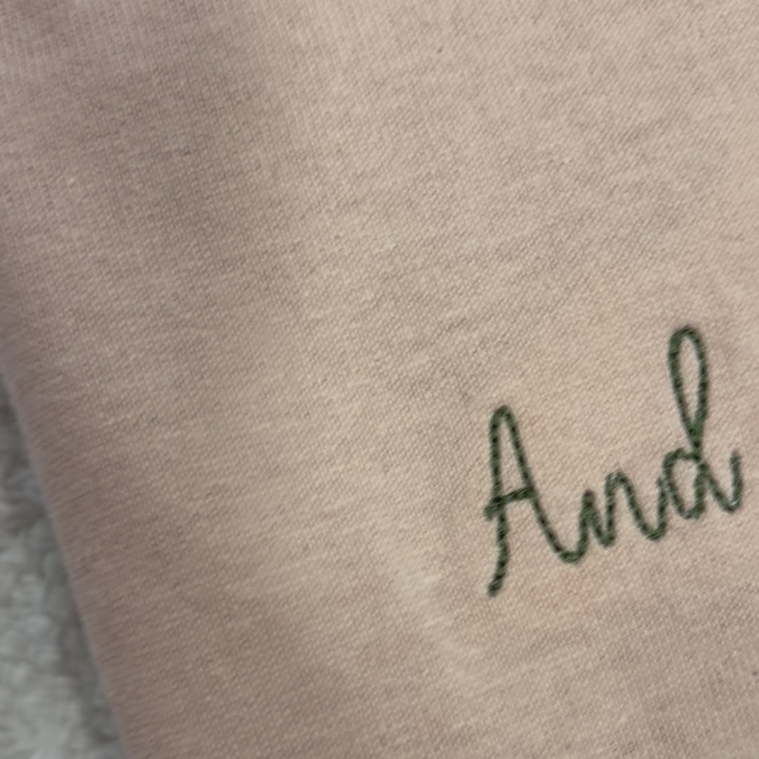 Custom Birth Month Flower Embroidered Shirt