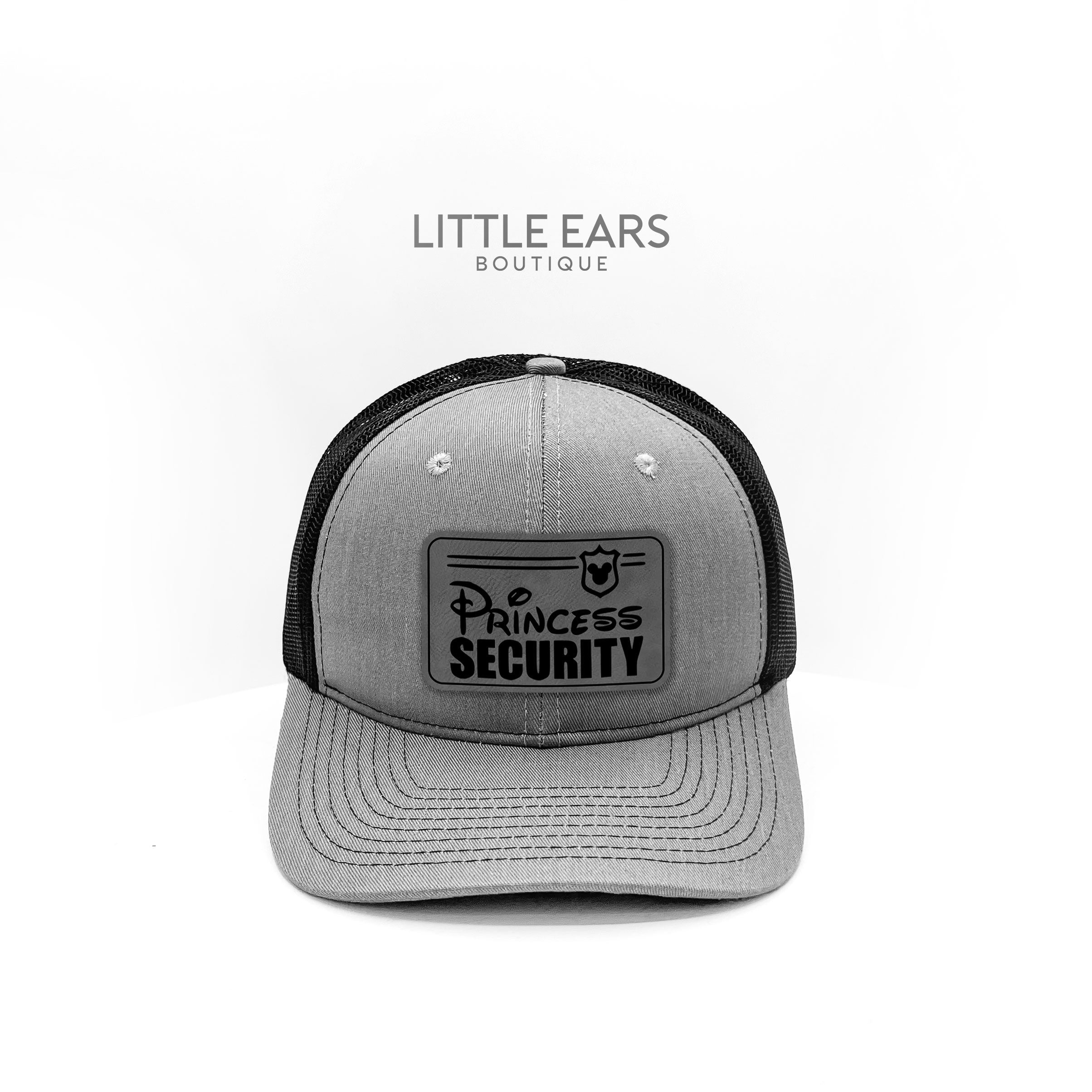 Princess security theme park trucker hat by Little Ears Boutique