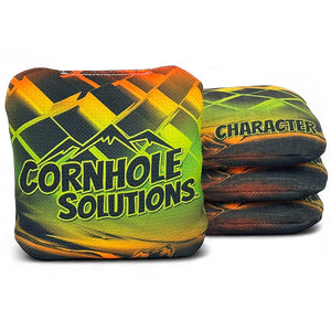 Pro Character Series Cornhole Bags - Regulation 6"x6" - Set of 4 - Patterns