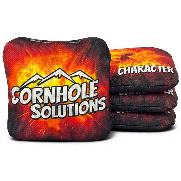 Pro Character Series Cornhole Bags - Regulation 6"x6" - Set of 4 - Patterns