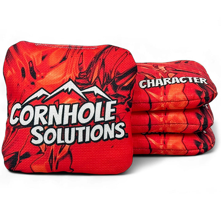 Pro Character Series Cornhole Bags - Regulation 6"x6" - Set of 4 - Patterns