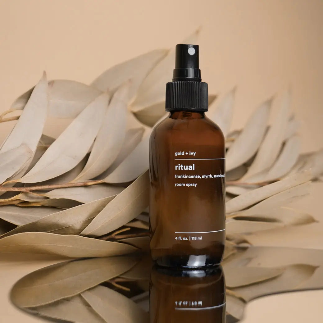 ritual room spray gold + ivy