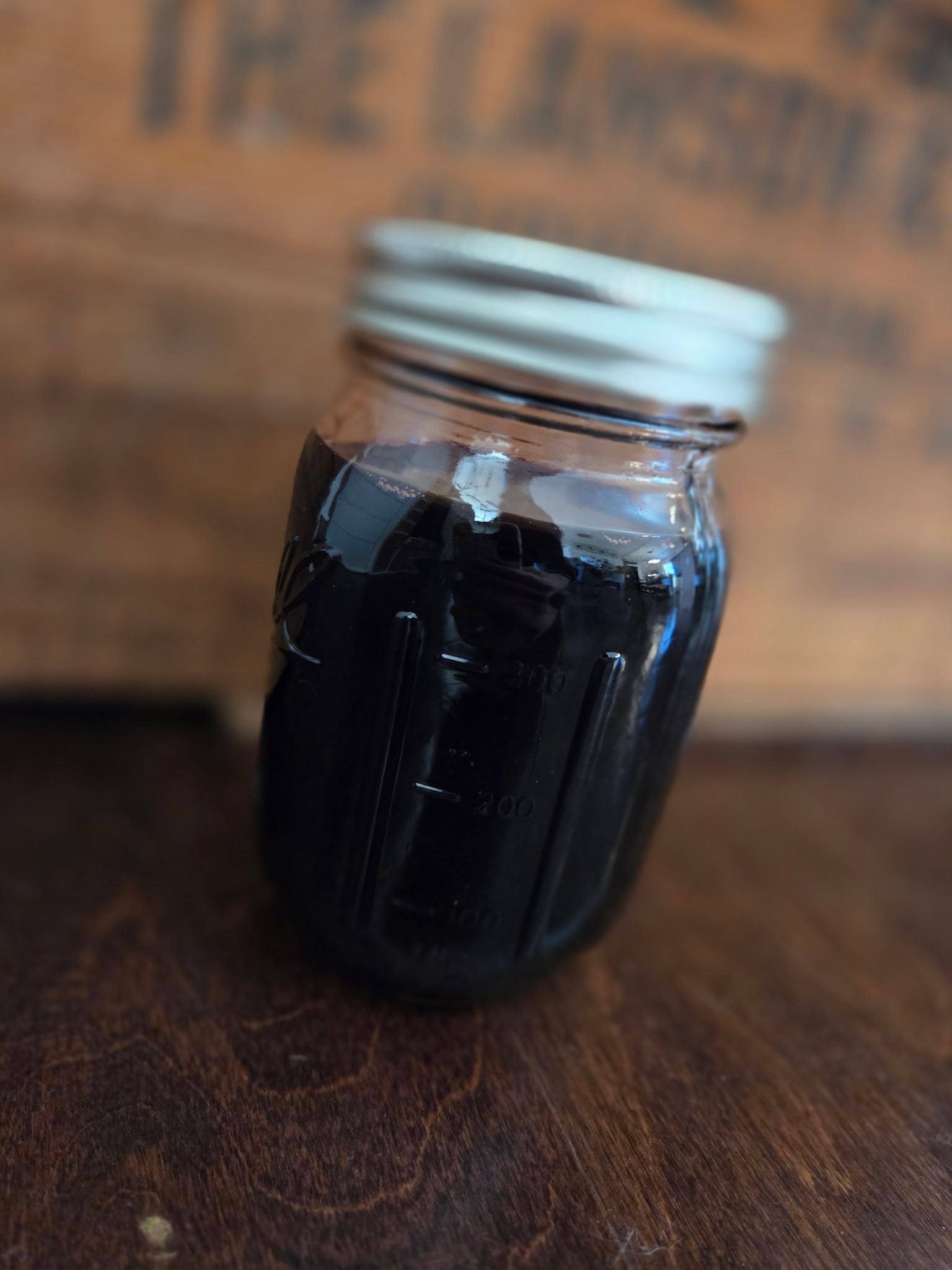 Yahoola Creek Bottoms Elderberry Syrup by Yahoola Creek Bottoms, Southern food gift detail photo 2