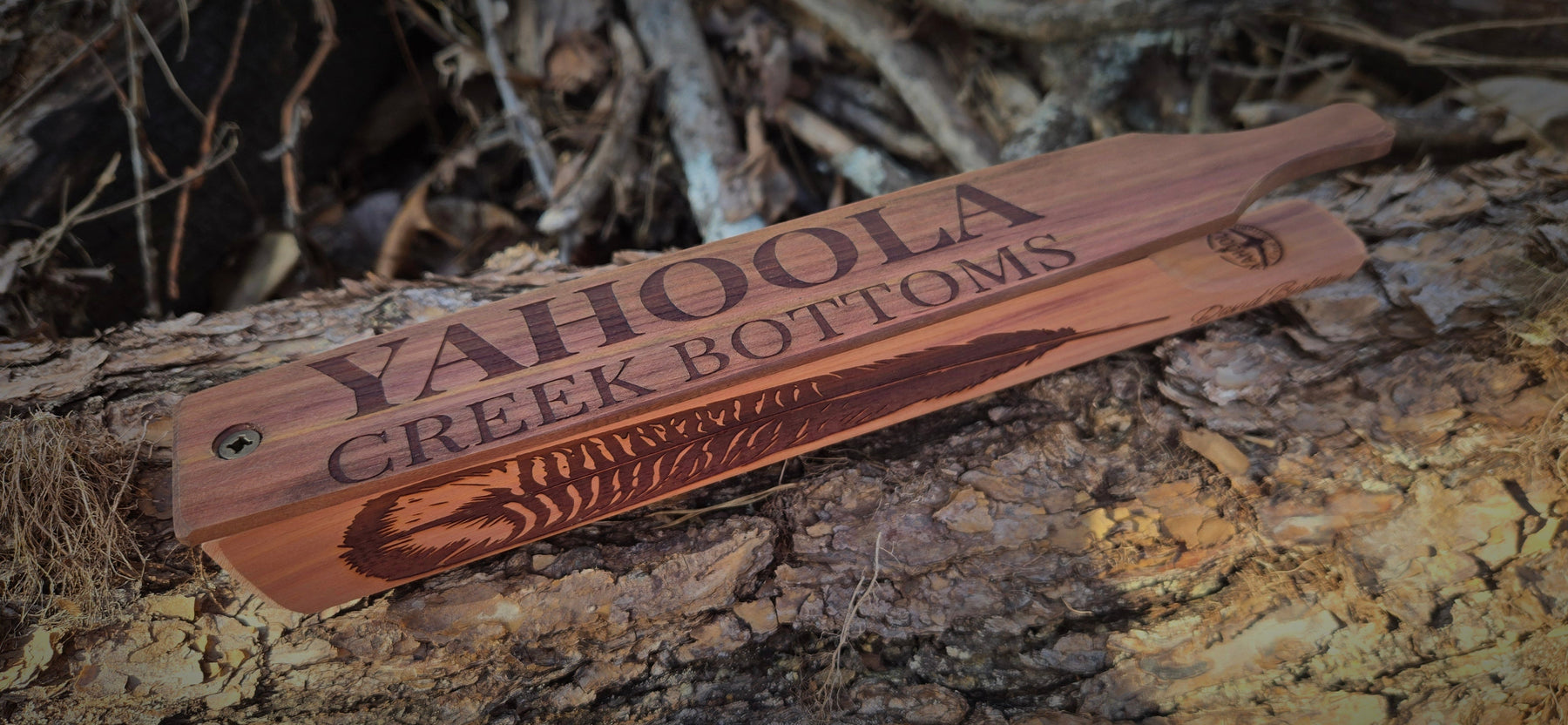 Yahoola Creek Bottoms Cedar Long Box Call by Yahoola Creek Bottoms, game call detail photo 7