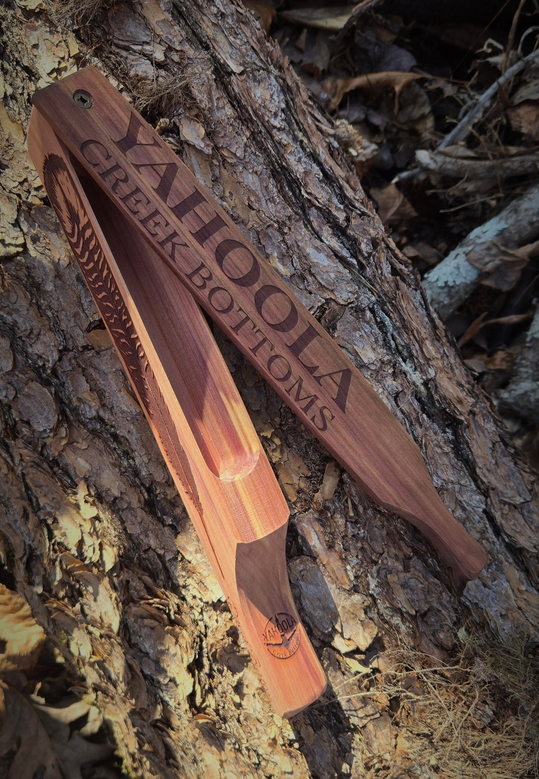 Yahoola Creek Bottoms Cedar Long Box Call by Yahoola Creek Bottoms, game call detail photo 5