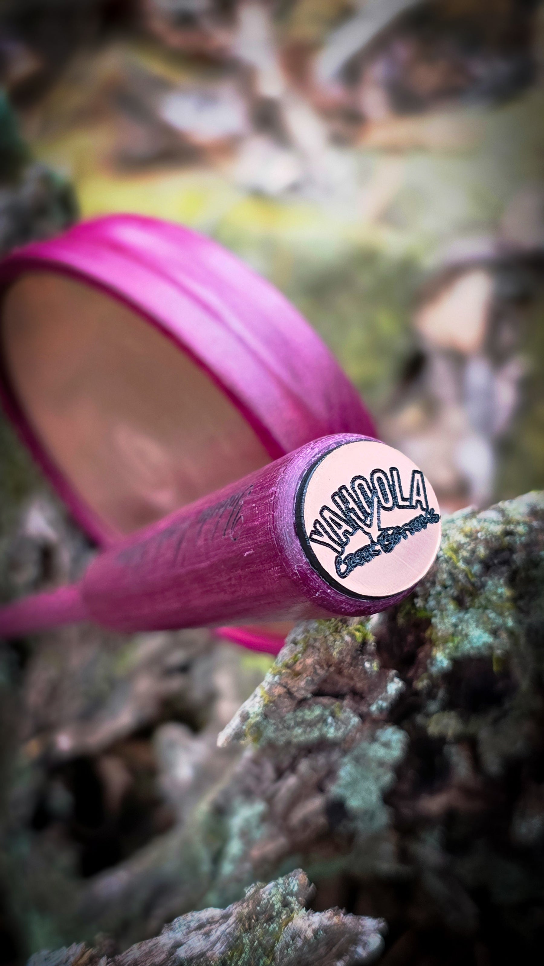 Purple Heart Creek Bottom Copper Pot Call by Yahoola Creek Bottoms, game call detail photo 5