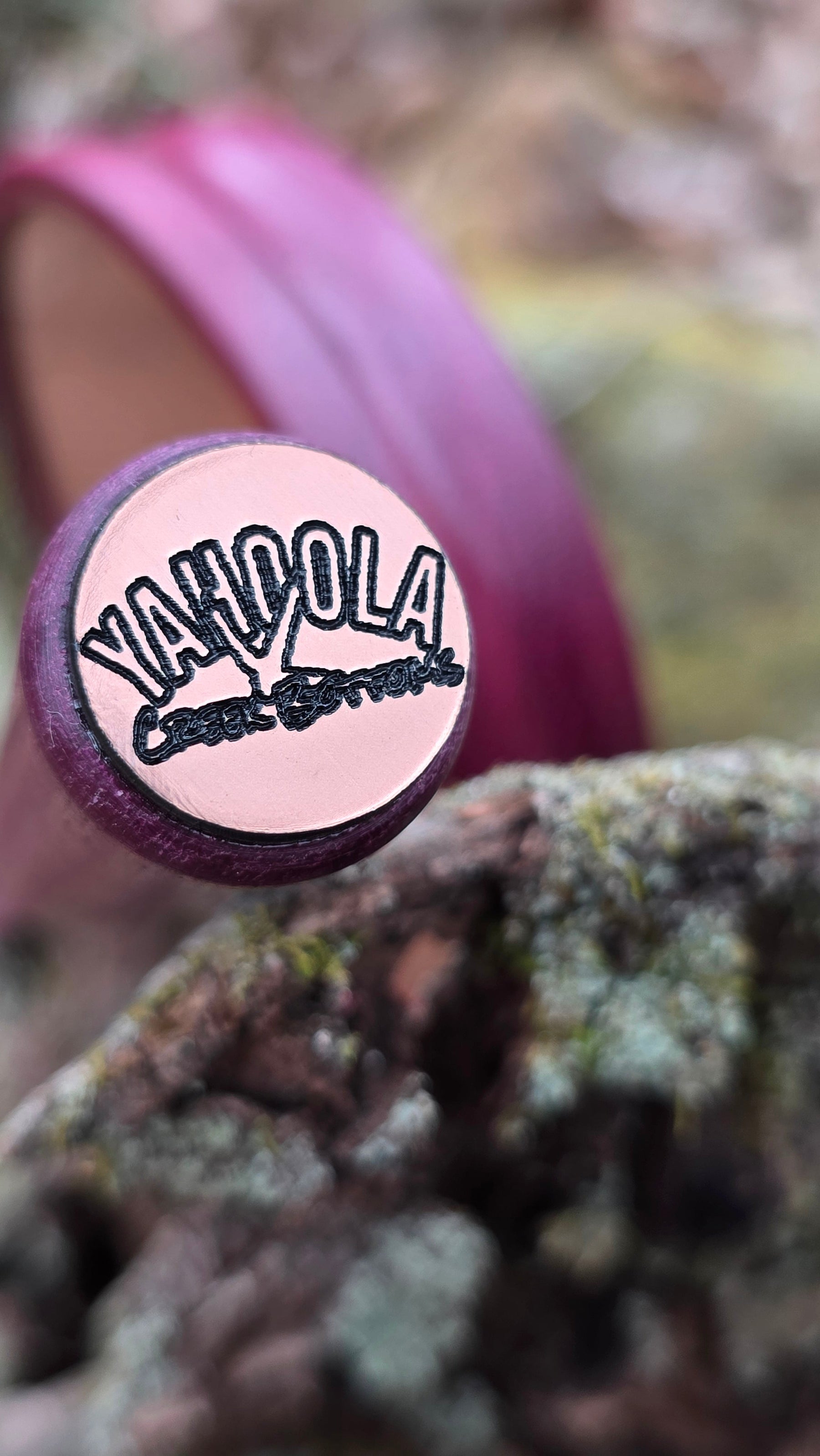 Purple Heart Creek Bottom Copper Pot Call by Yahoola Creek Bottoms, game call detail photo 2