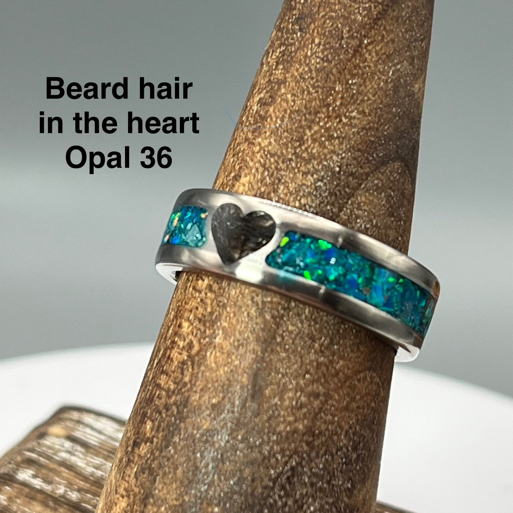 You are My Heart Memorial Ring - Titanium Band