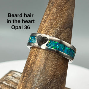 You are My Heart Memorial Ring - Titanium Band