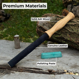 Round Leather Strop For Knife Sharpening