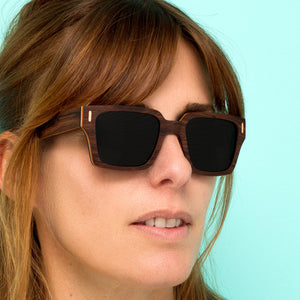 Palm Beach - Acetate & Wood Sunglasses