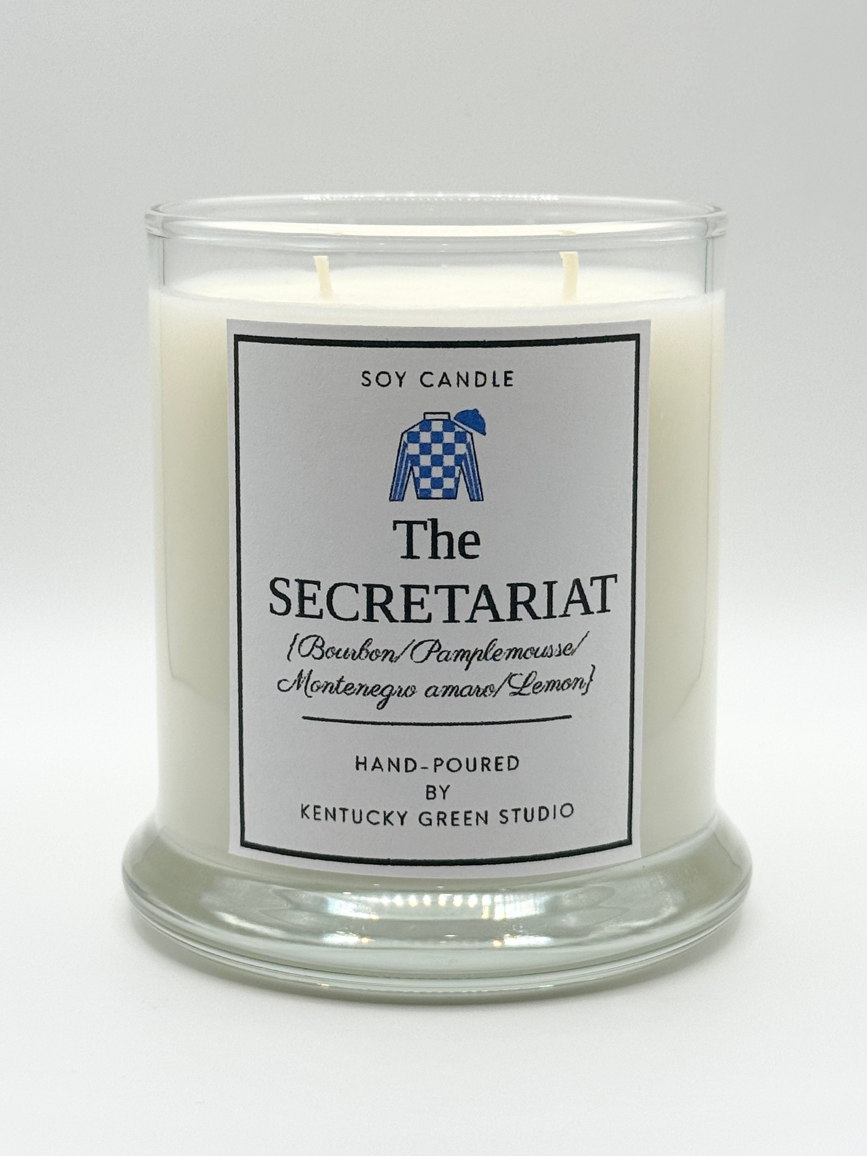 The Secretariat by Kentucky Green Studio, scented candle main product photo
