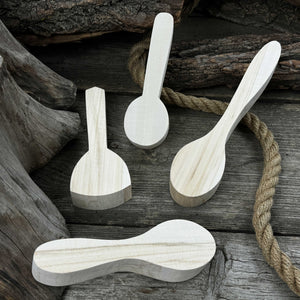 Set of 12 Linden Wood Spoon Carving Blanks