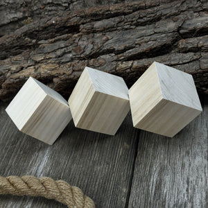Set of 6 Linden Wood Carving Blanks
