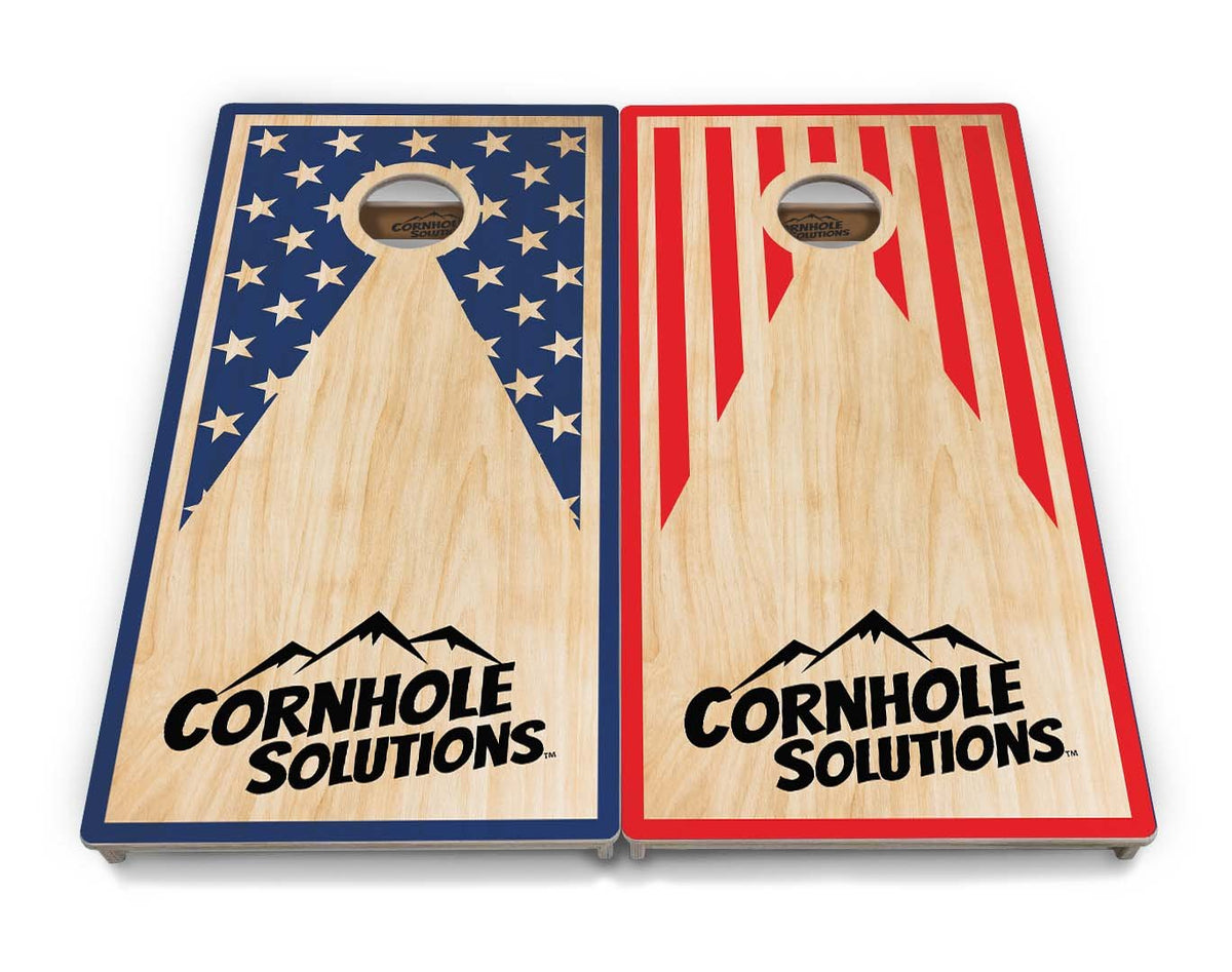Stars & Stripes Cornhole Boards – Tournament Series