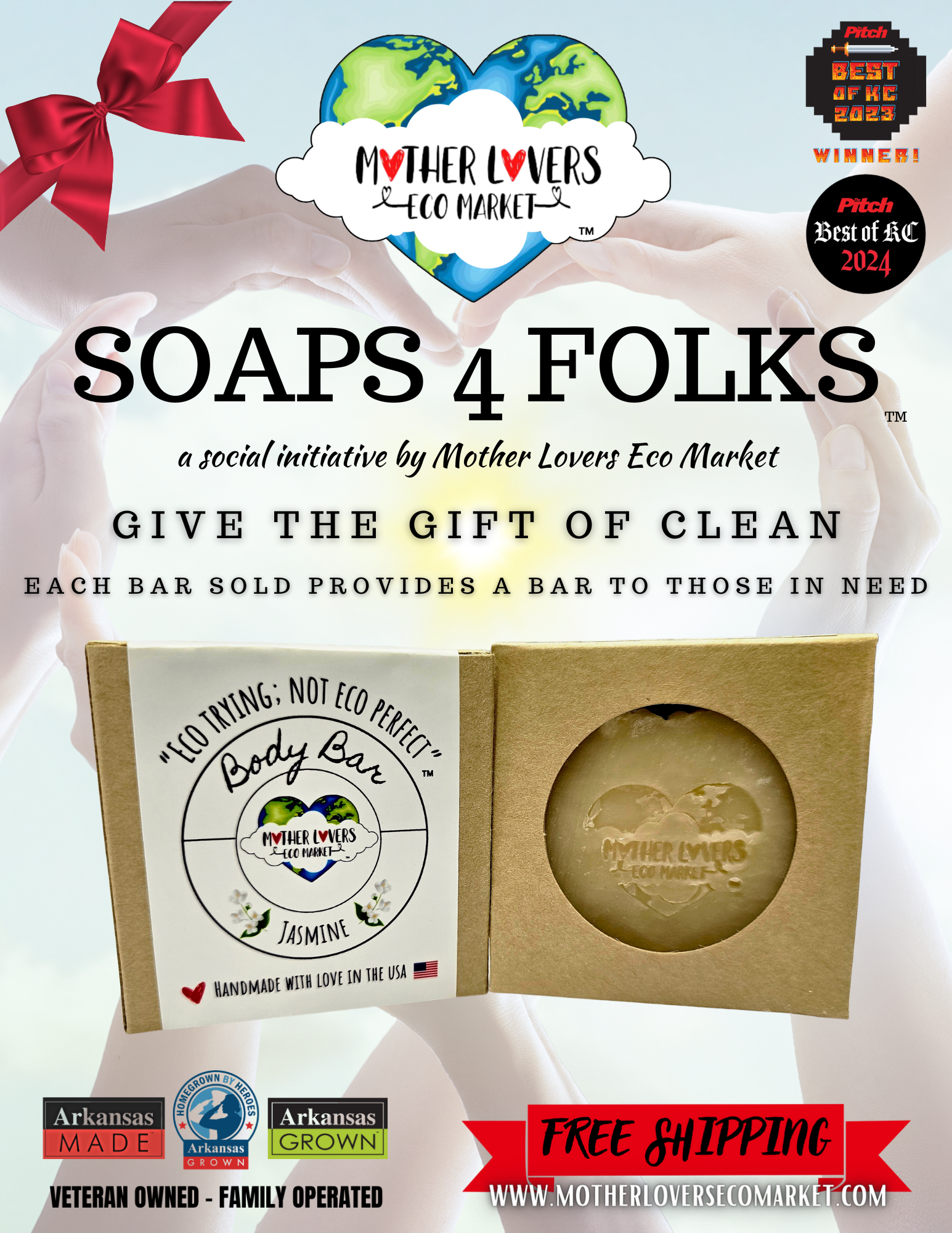 Mother Lovin Castile Soap Bar for Sensitive Skin by Mother Lovers Eco Market, natural skincare detail photo 2