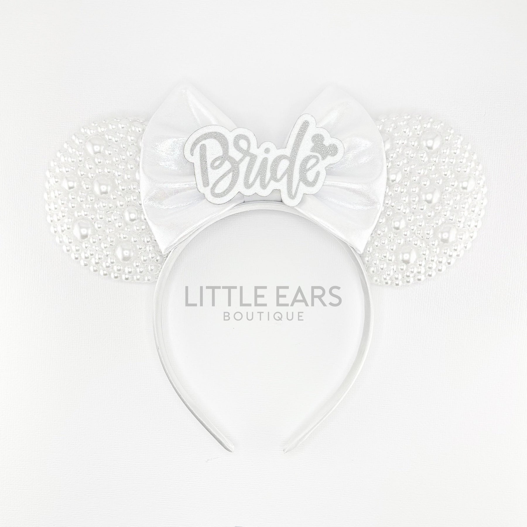 Sparkle Bride Mickey Ears