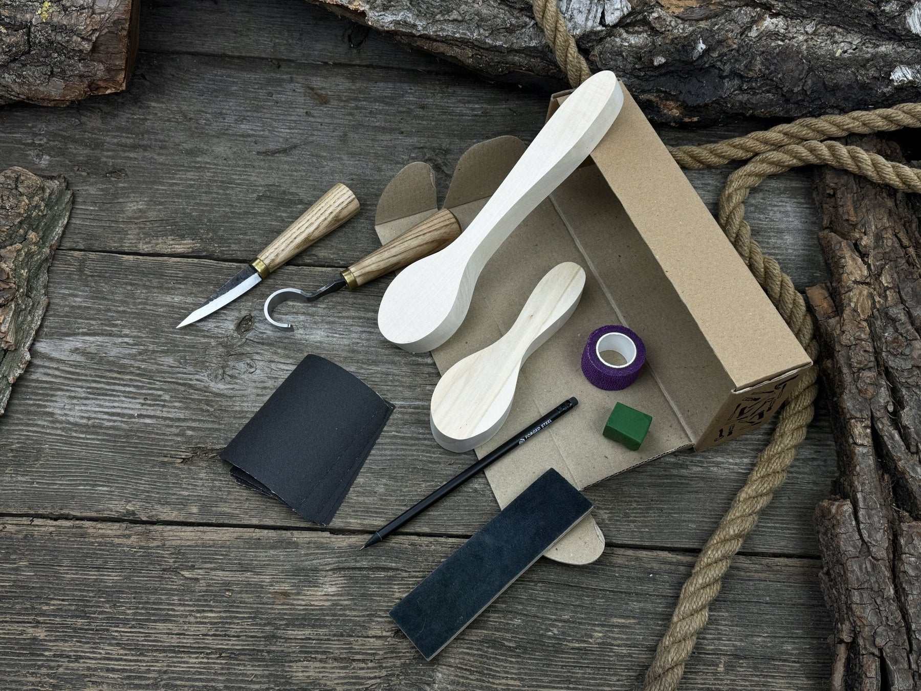 Spoon Carving Kit – Everything You Need to Start Carving Spoons at Home