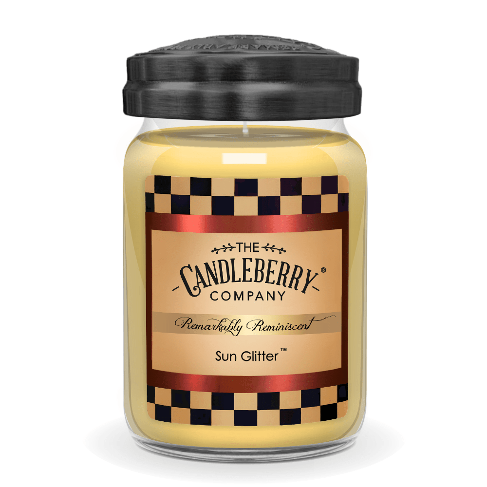 Sun Glitter™, Large Jar Candle (Collective) by The Candleberry® Candle Company, scented candle main product photo