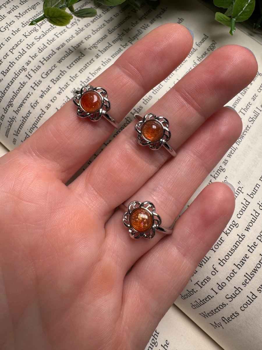 Sunstone Adjustable Ring