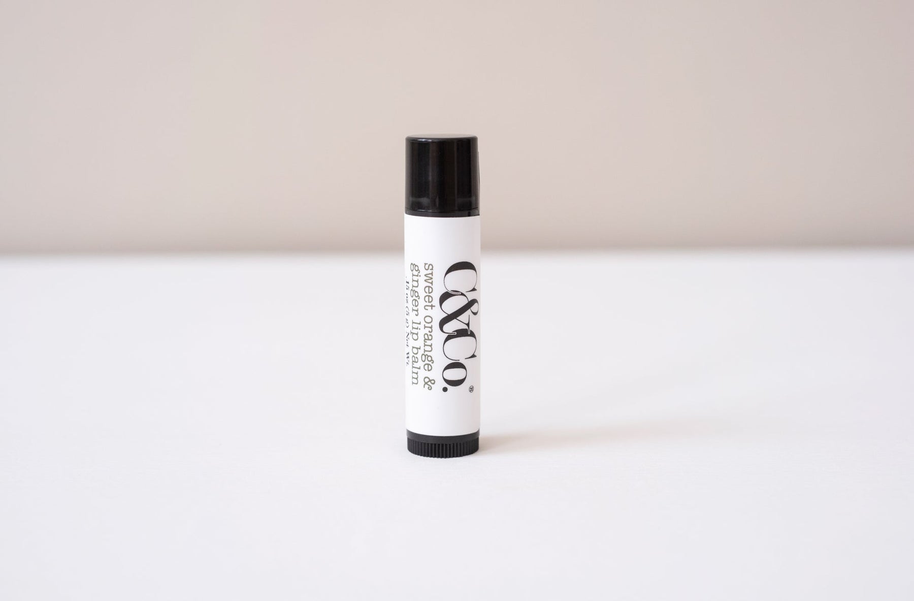 Sweet Orange & Ginger Lip Balm