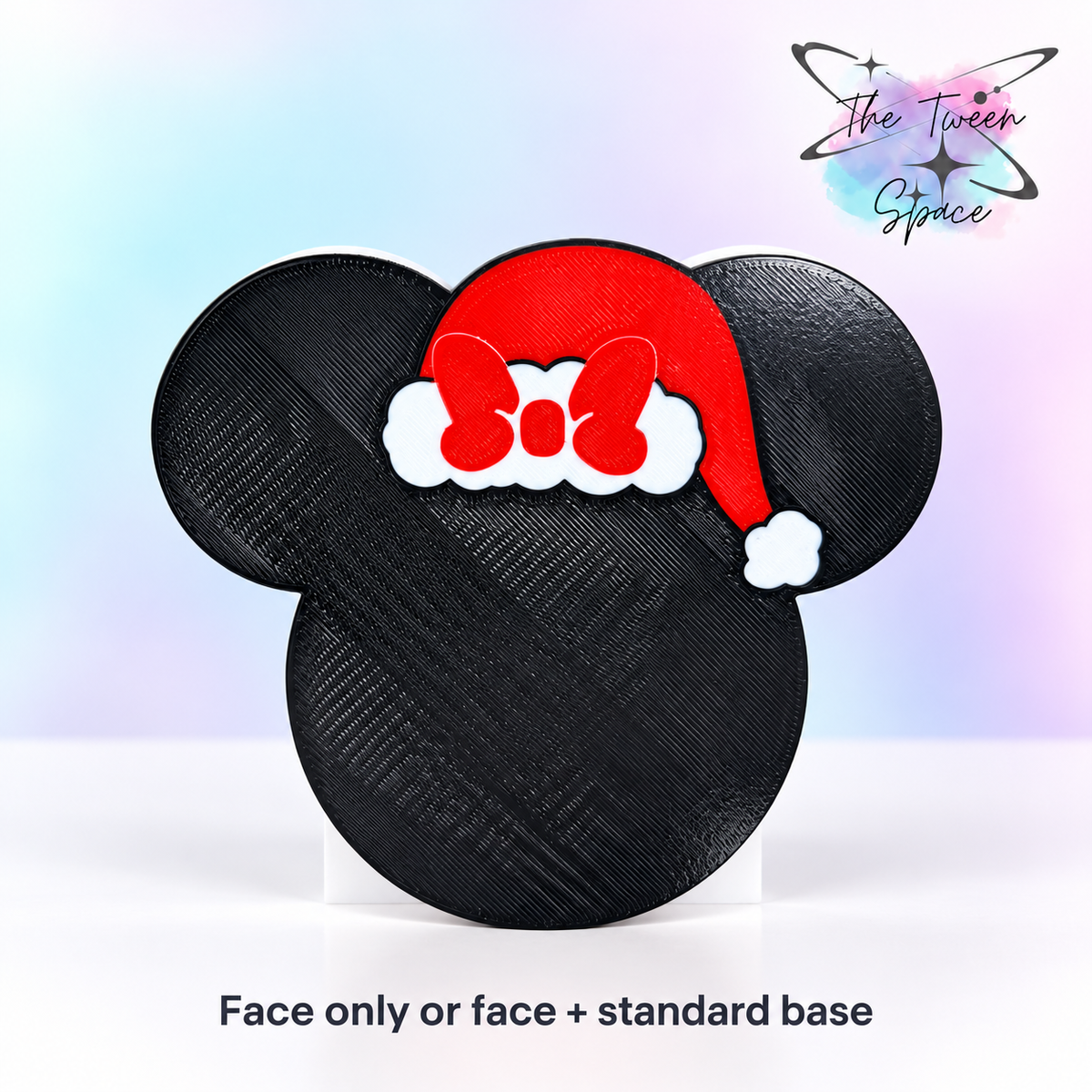 Mouse Head Santa Interchangeable Face by The Tween Space